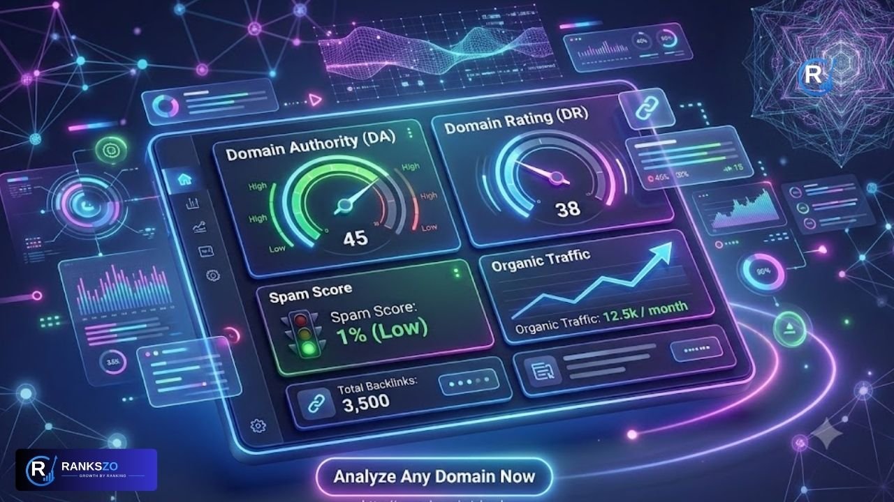 Free DA Checker by Rankszo: Check Your Domain Authority