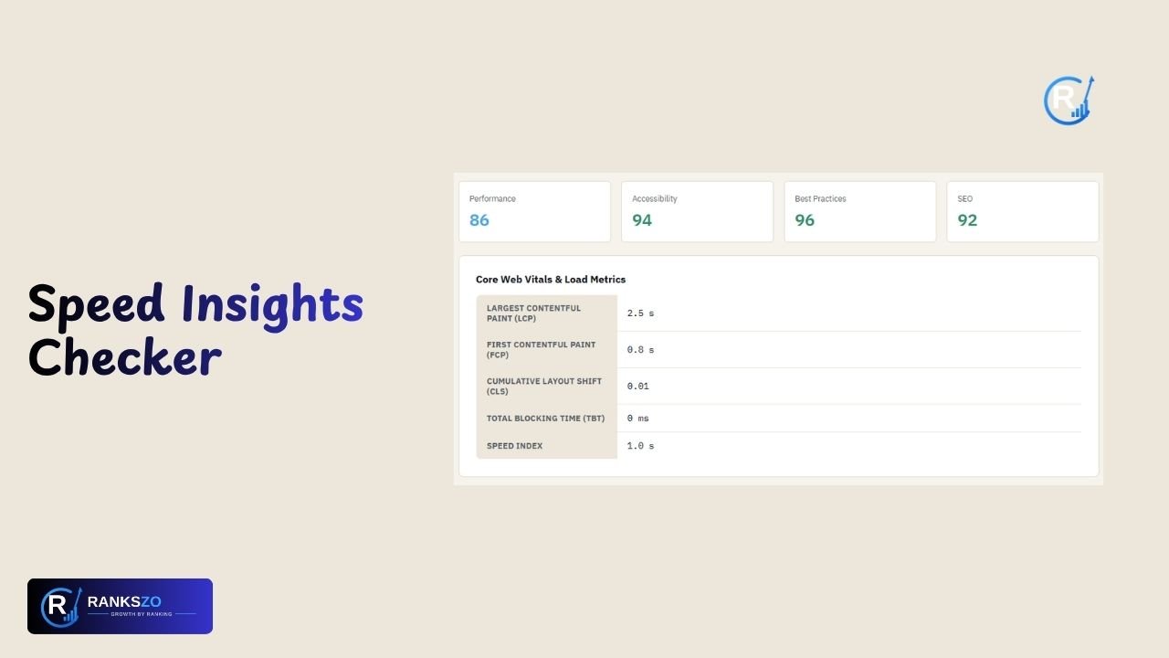 Speed Insights Checker Analyze Website Performance Easily